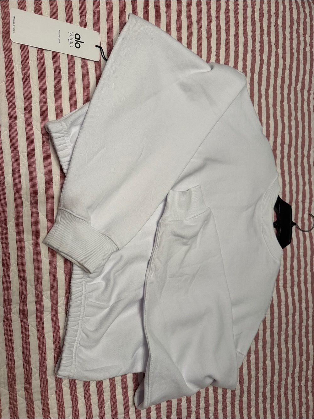 BNWT alo yoga Devotion Crew Neck Pullover - Picture 5 of 6
